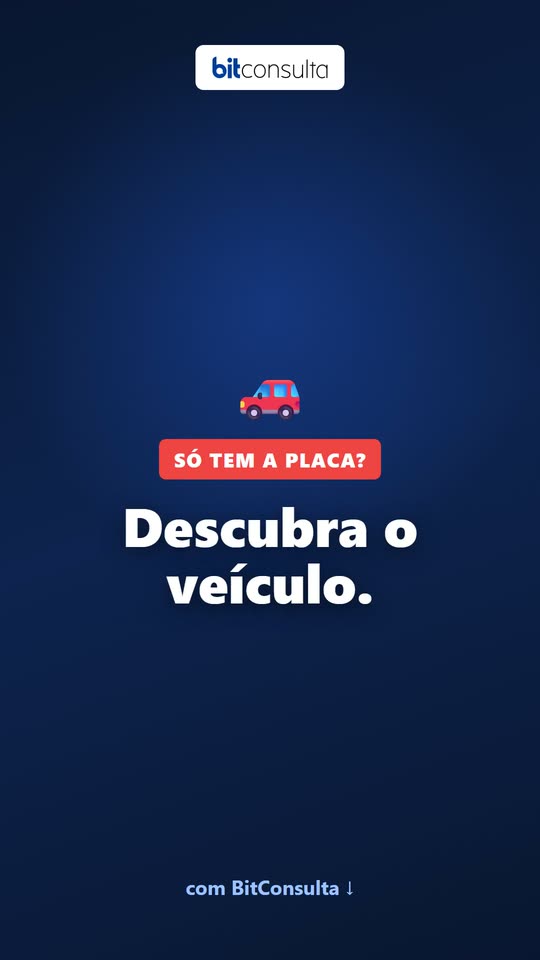 Só anotou a placa? Veja a ficha completa do veículo