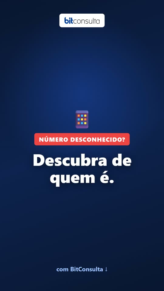 Descubra de quem é o número que está te ligando